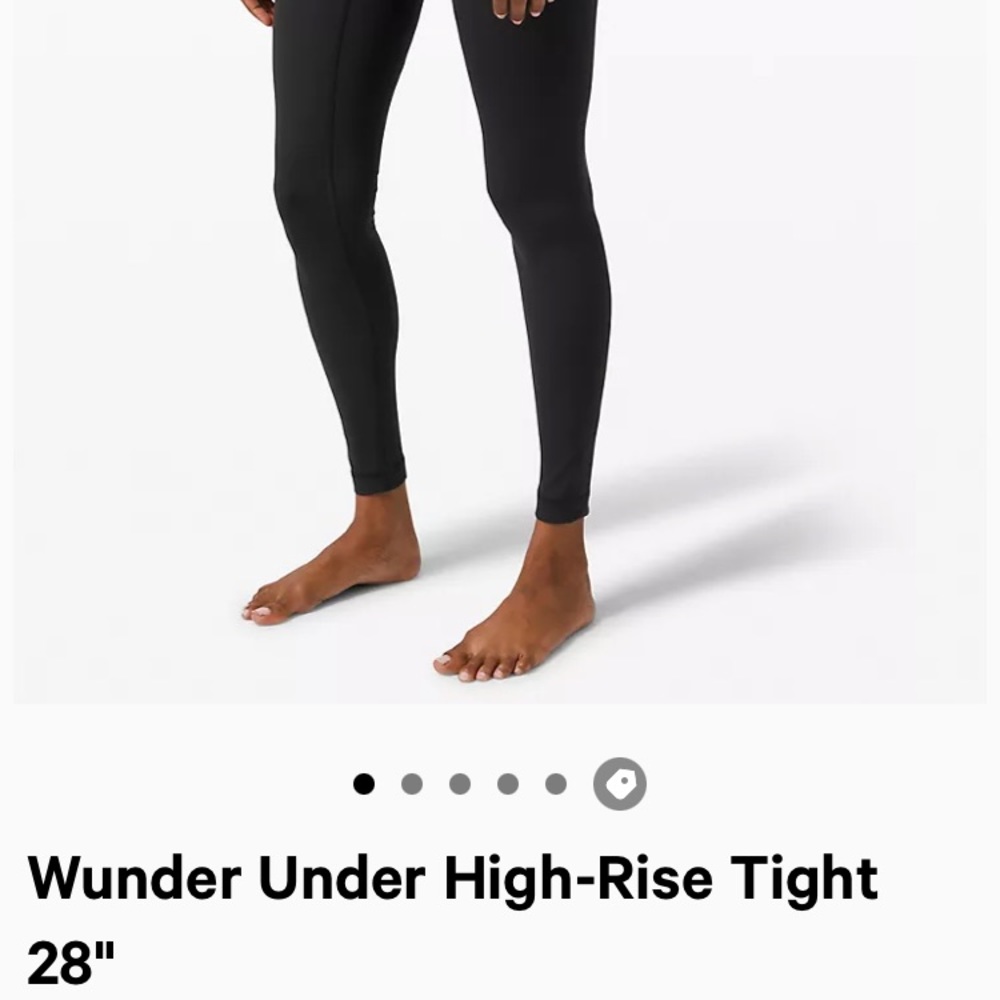 Wunder under Lululemon leggings